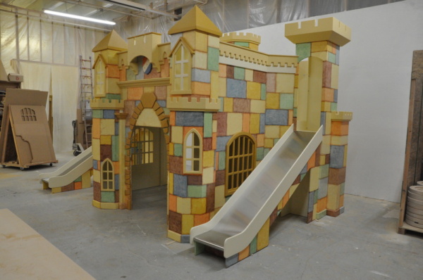 Large Castle Indoor Playhouse