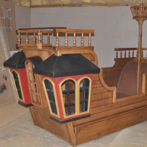 Pearl Pirate Ship Bed W Trundle Crows, Pirate Twin Bed