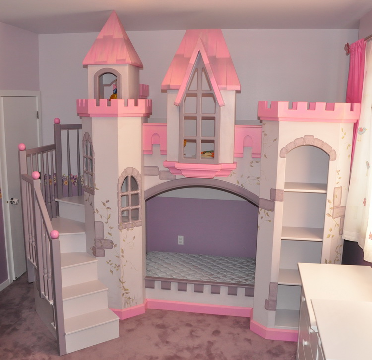 Princess Castle Loft Bed Deals 59 Off, Twin Size Princess Castle Bed