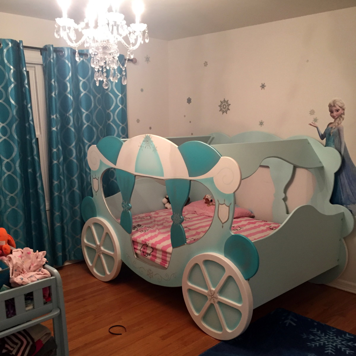 Princess Carriage Bed Petite By, Twin Size Princess Carriage Bed