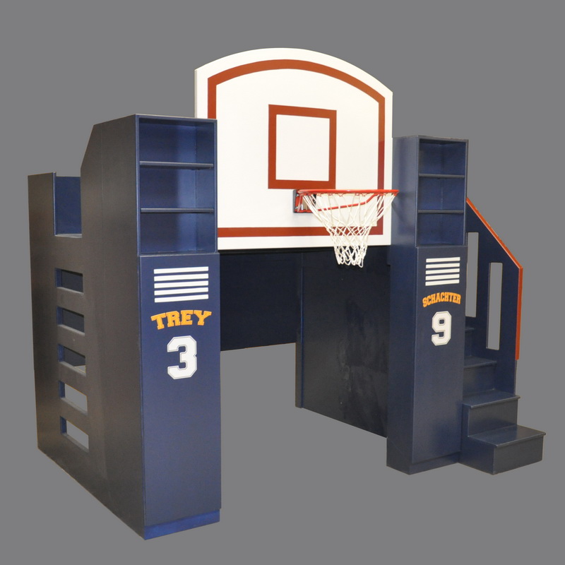 Basketball Bunk Bed Designed By, Basketball Bunk Bed With Sliders