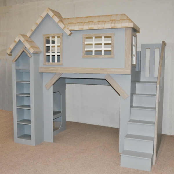 Spanky's Clubhouse Bunkbed with Staircase