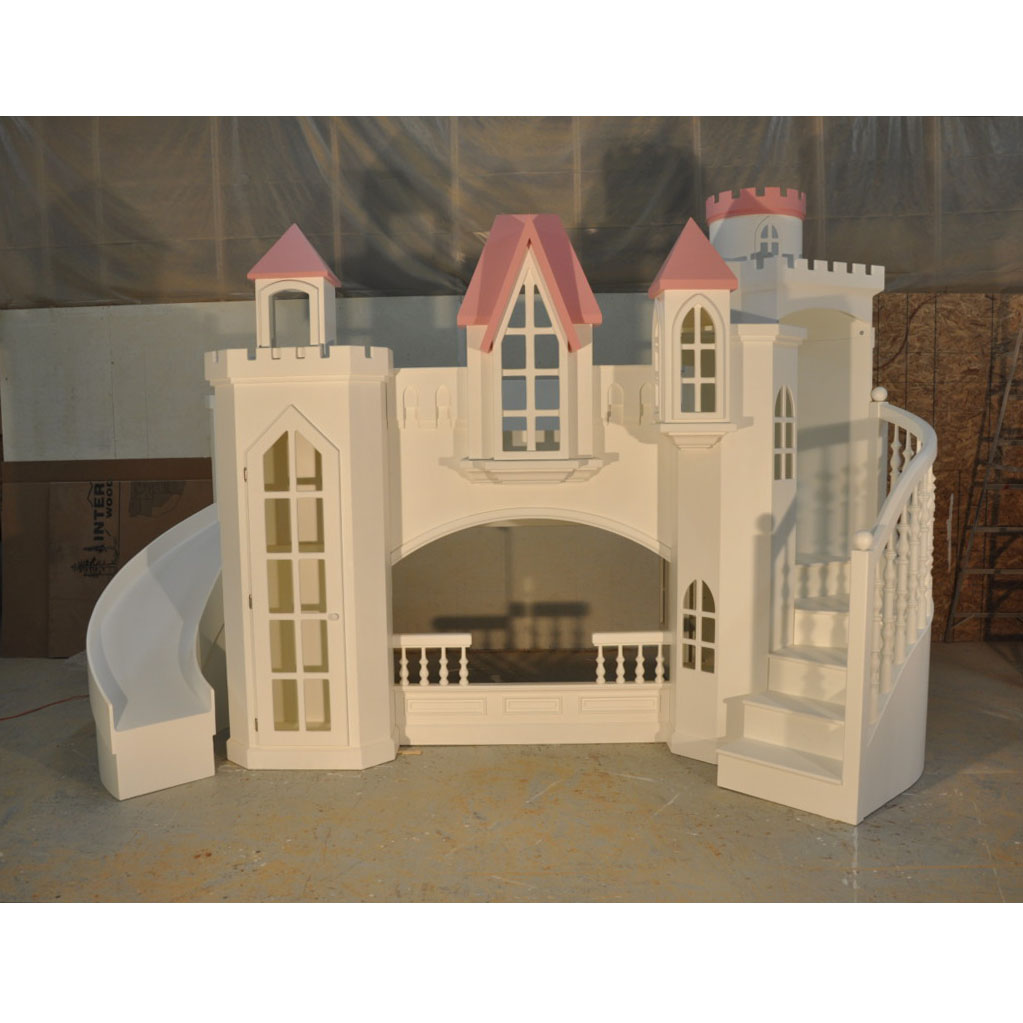 Braun Castle Bunk Bed A Perfect, Princess Castle Bunk Bed With Slide
